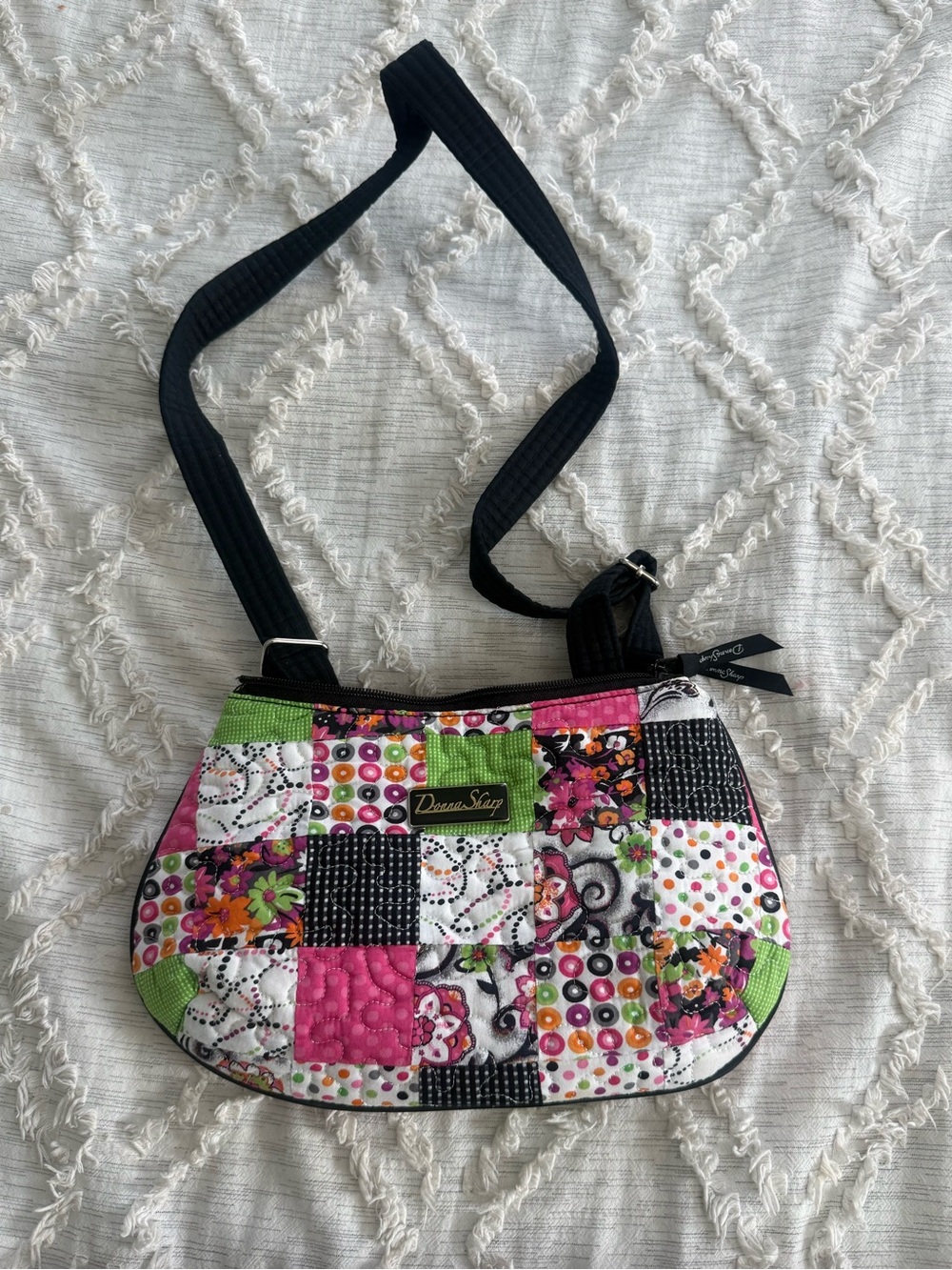 Donna Sharp Quilted Patchwork Shoulder Bag